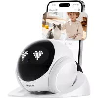 Caméra robot de sécurité Magic S1 1080P, contrôle app, audio 2 voies, détection mouvement, vision nuit