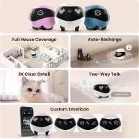 Enabot EBO Air 2 : Caméra Sécurité Intérieure 2K & Mobile