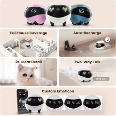 Enabot EBO Air 2 : Caméra Sécurité Intérieure 2K & Mobile