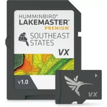 Humminbird LakeMaster Premium Southeast V1 Map SD Card for Fish Finders