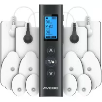 AVCOO TENS EMS Unit - 30 Modes, Dual Channel Muscle Stimulator Pain Relief
