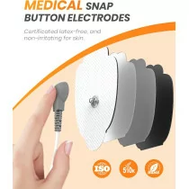 AVCOO TENS EMS Unit - 30 Modes, Dual Channel Muscle Stimulator Pain Relief