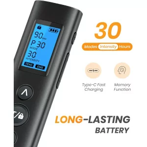 AVCOO TENS EMS Unit - 30 Modes, Dual Channel Muscle Stimulator Pain Relief