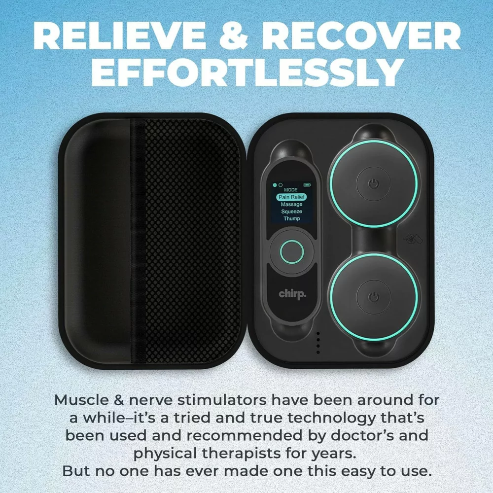 Chirp Halo Wireless EMS Muscle Stimulator – Portable Pain Relief & Recovery