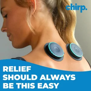Chirp Halo Wireless EMS Muscle Stimulator – Portable Pain Relief & Recovery