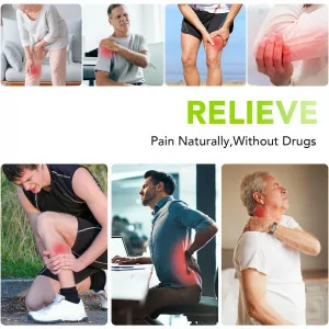 Dual Channel TENS EMS Unit - 24 Modes, 36 Levels, Large Screen Muscle Stimulator