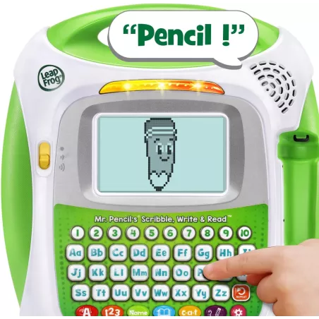 LeapFrog Mr Pencil Scribble Write and Read Vert - Jeu Éducatif