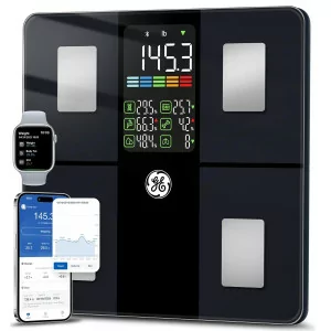 Smart Bluetooth Body Scale – 14 Metrics, 400lbs Capacity & Fitness App
