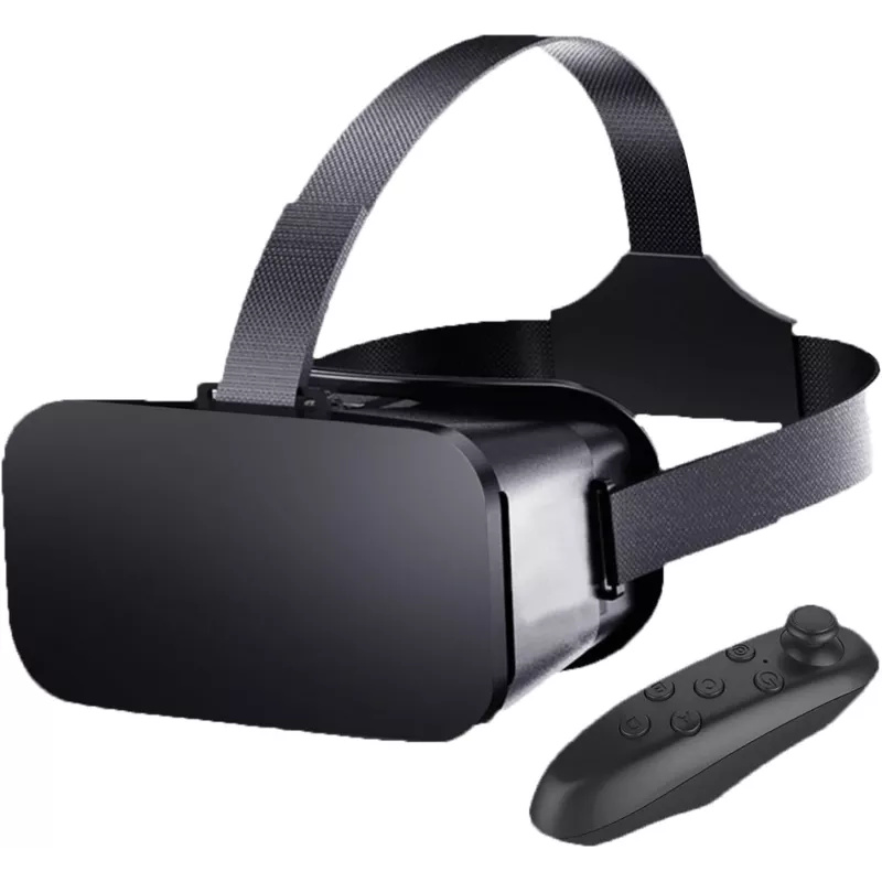 Casque VR Smartphone avec Contrôleur anti-lumière bleue