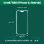 Casque VR pour Téléphone avec Contrôleur, Lentilles Anti-Lumière Bleue, Réglable, Compatible iPhone & Android 4.5-6.7