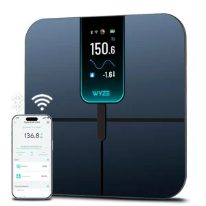 Wyze Scale Ultra: Smart Wi-Fi Body Fat Scale with Color Display & Heart Rate