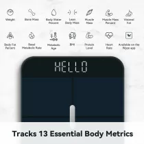 Wyze Smart Scale X – Digital Body Weight, BMI & Heart Rate Monitor