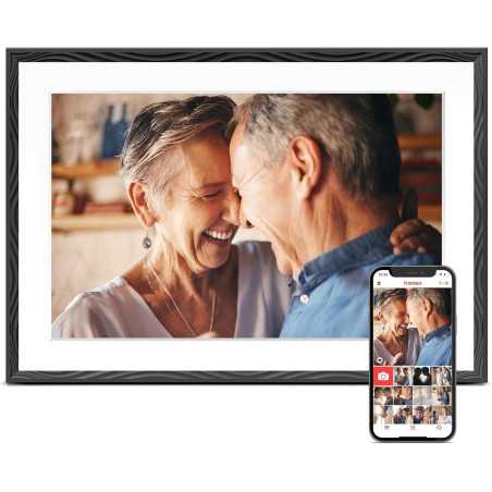10.1 Frameo Digital Picture Frame - HD Touch, 32GB, Wifi, Wall Mountable