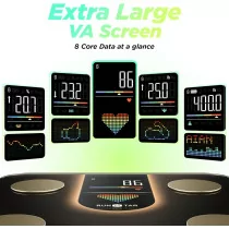 RunStar Smart Scale 8-in-1 VA Display for Body Weight & Body Composition