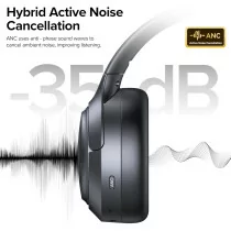 Casque Bluetooth ANC Hybrid 120H, Micro Clear, Pliable