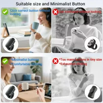 Wireless Scrolling Ring Remote for TikTok, YouTube & Kindle Apps
