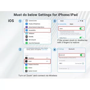 Wireless Scrolling Ring Remote for TikTok, YouTube & Kindle Apps