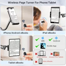 Wireless Scrolling Ring Remote for TikTok, YouTube & Kindle Apps