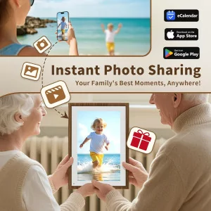 10.1 Digital Calendar Chore Chart - Interactive Family Planner & Frame
