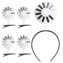 Funny 5-Piece Hair Clip & Headband Set for Women and Girls – Party Ready