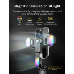AOCHUAN Stabilisateur Smartphone 4-en-1 avec Suivi Auto