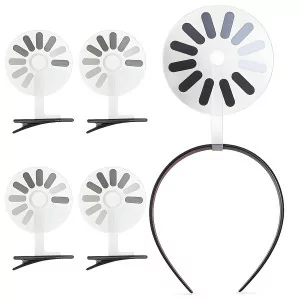 Funny 5-Piece Hair Clip & Headband Set for Women and Girls – Party Ready