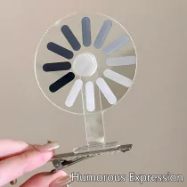 AGLOO 5 Pack Rotatable Brain Headband Hairpins - Fun & Quirky Gifts