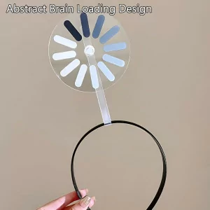 AGLOO 5 Pack Rotatable Brain Headband Hairpins - Fun & Quirky Gifts