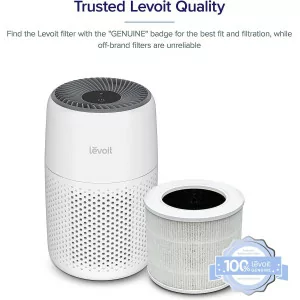 LEVOIT Core Mini-P Replacement Filter - HEPA Carbon Air Purifier, 1 Pack