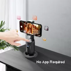 Support Téléphone 360° GREEN HOUSE Auto Face Tracking & Stabilisateur
