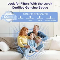 LEVOIT Vital 100S-P Air Purifier for Large Rooms up to 1073Ft²