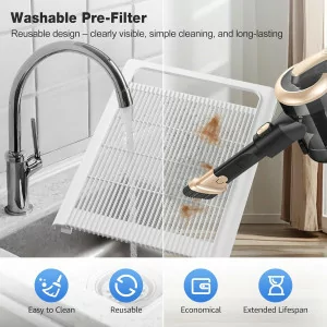 KNKA Air Purifier for Large Rooms Up to 3,500 Ft² with HEPA Filter