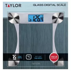 Pèse-personne Digital Taylor 440 lb - Précision Fiable Quotidienne