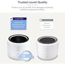 LEVOIT Core 200S-P Replacement Filter - HEPA Activated Carbon, 1 Pack