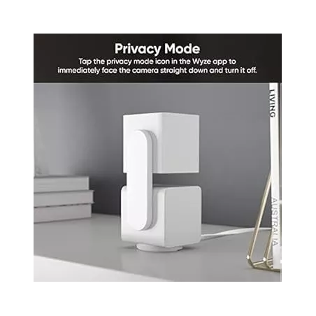 Caméra de Sécurité WYZE Cam Pan v3 1080P 360° IP65 Indoor/Outdoor, Vision Nuit Couleur, Alexa & Google
