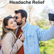 2Pcs Migraine Pressure Point Clips for Headache & Stress Relief - Acuplus