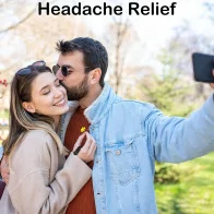 2Pcs Migraine Pressure Point Clips for Headache & Stress Relief - Acuplus