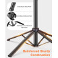 71” Auto Face Tracking Tripod with Light & Remote for iPhone, Android, GoPro – 360° Rotating Stand
