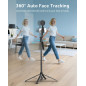 acer 64 Auto Face Tracking Tripod with Light & Remote for iPhone/Android/Camera, 360° Rotating Selfie Stick acer 64 Auto Face Tracking Tripod with Light & Remote for iPhone/Android/Camera, 360° Rotating Selfie Stick