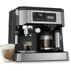 De'Longhi COM532M Coffee & Espresso Maker with Milk Frother - 10 Cup