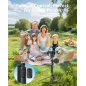 Trépied Auto Suivi Visage Acer 64 avec Lumière, Télécommande, Rotation 360° pour Smartphone et Caméra