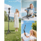 acer 64 Auto Face Tracking Tripod with Light & Remote for iPhone/Android/Camera, 360° Rotating Selfie Stick acer 64 Auto Face Tracking Tripod with Light & Remote for iPhone/Android/Camera, 360° Rotating Selfie Stick