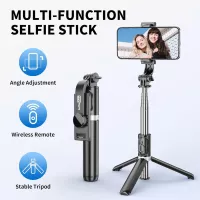 Selfie Stick Trépied Tout-en-Un Portable avec Télécommande