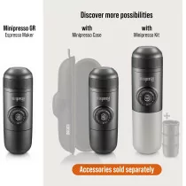 WACACO Minipresso GR Portable Espresso Machine - Perfect for Travel & Camping