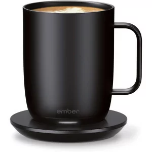 Ember Smart Mug 2 - 14 Oz App-Controlled Heated Coffee Mug, Black