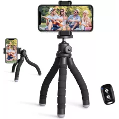 Trépied Ubeesize Portable avec Télécommande Sans Fil