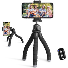 Trépied Ubeesize Portable avec Télécommande Sans Fil