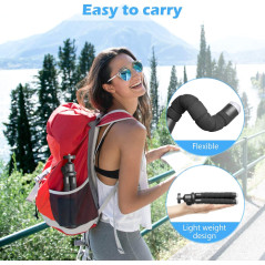 Trépied Ubeesize Portable avec Télécommande Sans Fil