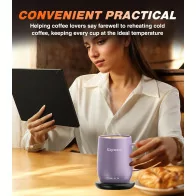 Tasse Chauffante T2 16oz - Batterie 150 Min, Contrôle Température