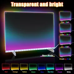 Tablette Lumineuse 16'' avec 8 Couleurs & 13 Effets Lumineux